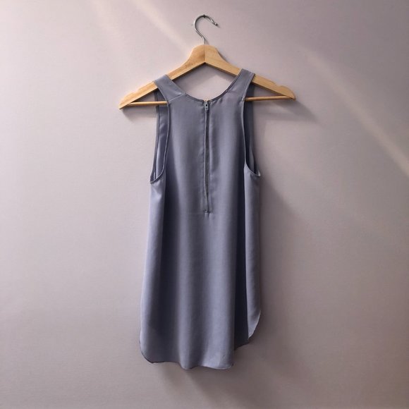 Aritzia Wilfred lilac/ashen sleeveless blouse (XS) - Picture 3 of 7